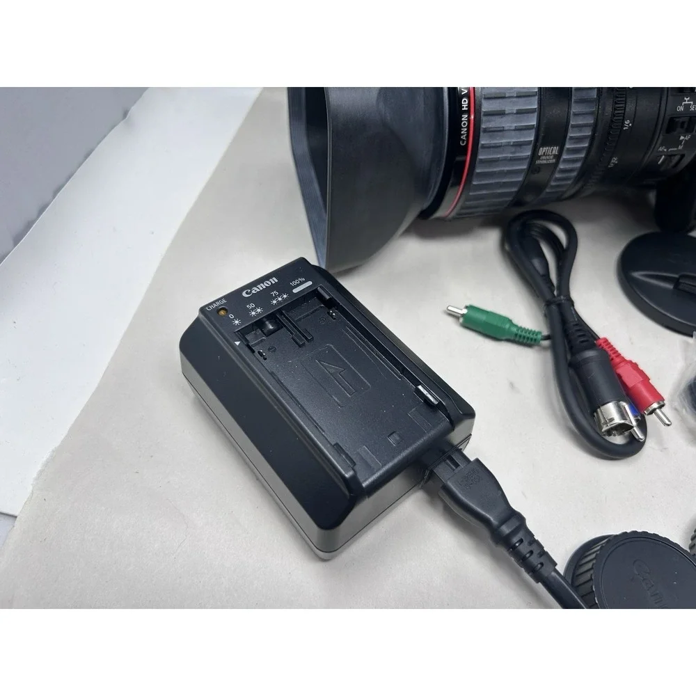 Canon XL H1A 3CCD HD Professional Camcorder -20x 5.4-108mm Zoom Lens & Hard Case